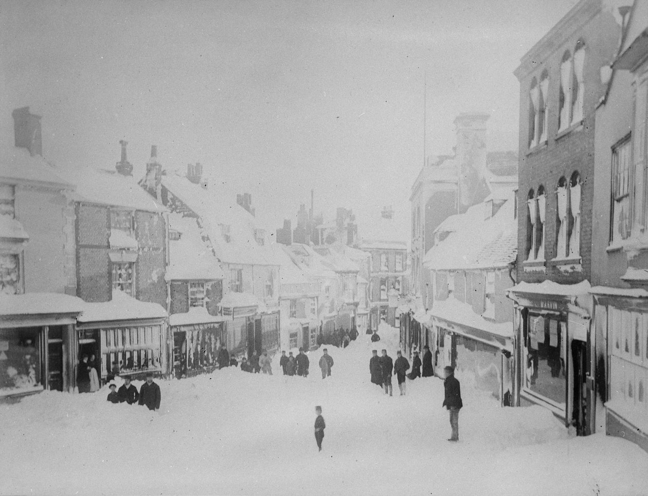 ウエストカウズ、1881年または1891年1月 作： 英語の写真家