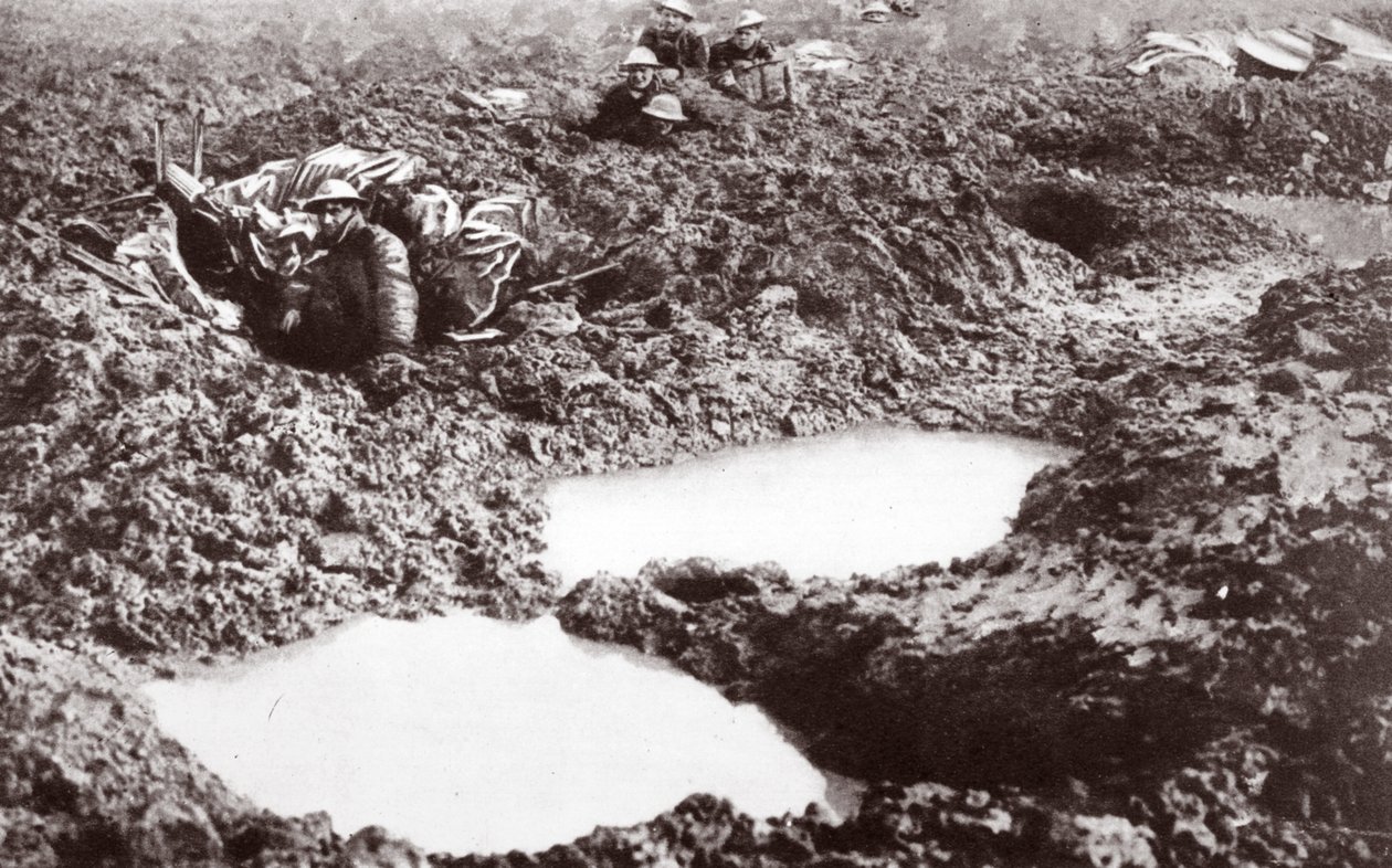 大戦中の西部戦線 作： 英語の写真家