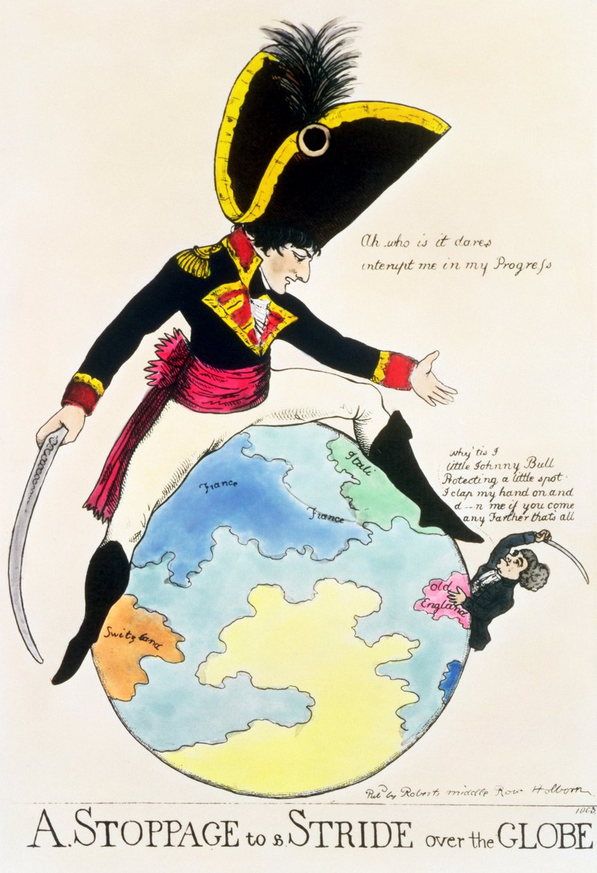 地球上のストライドへの停止、1803 作： 英語学校