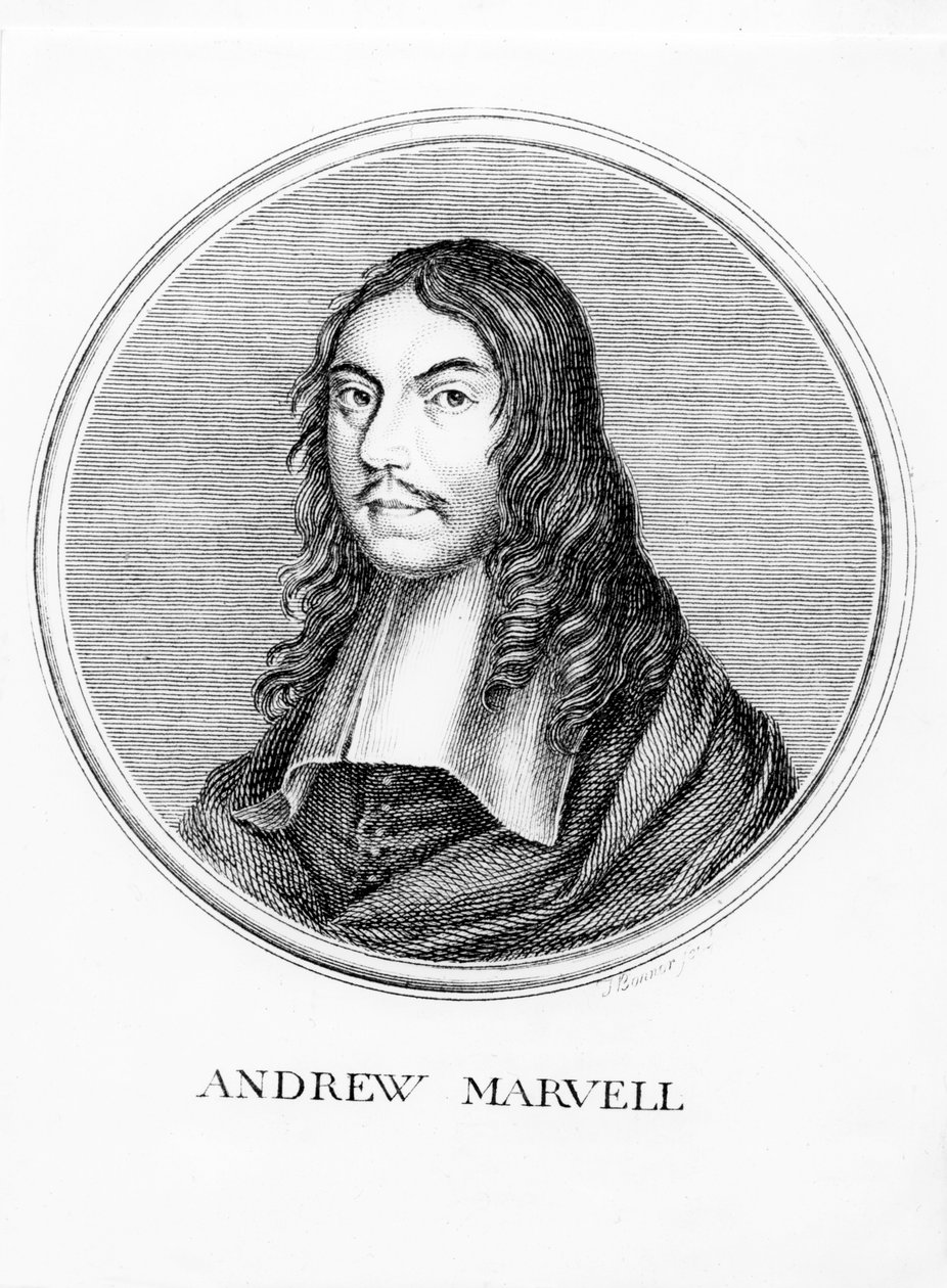 アンドリューマーベル（1621-78）、トーマスボナーによって彫刻 作： 英語学校