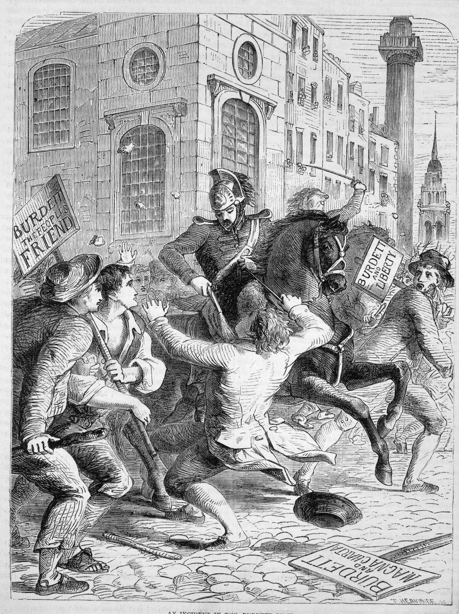 バーデット暴動、1810 作： 英語学校