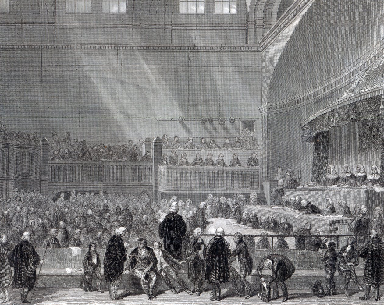 ダニエル・オコンネル1844年の裁判 作： 英語学校