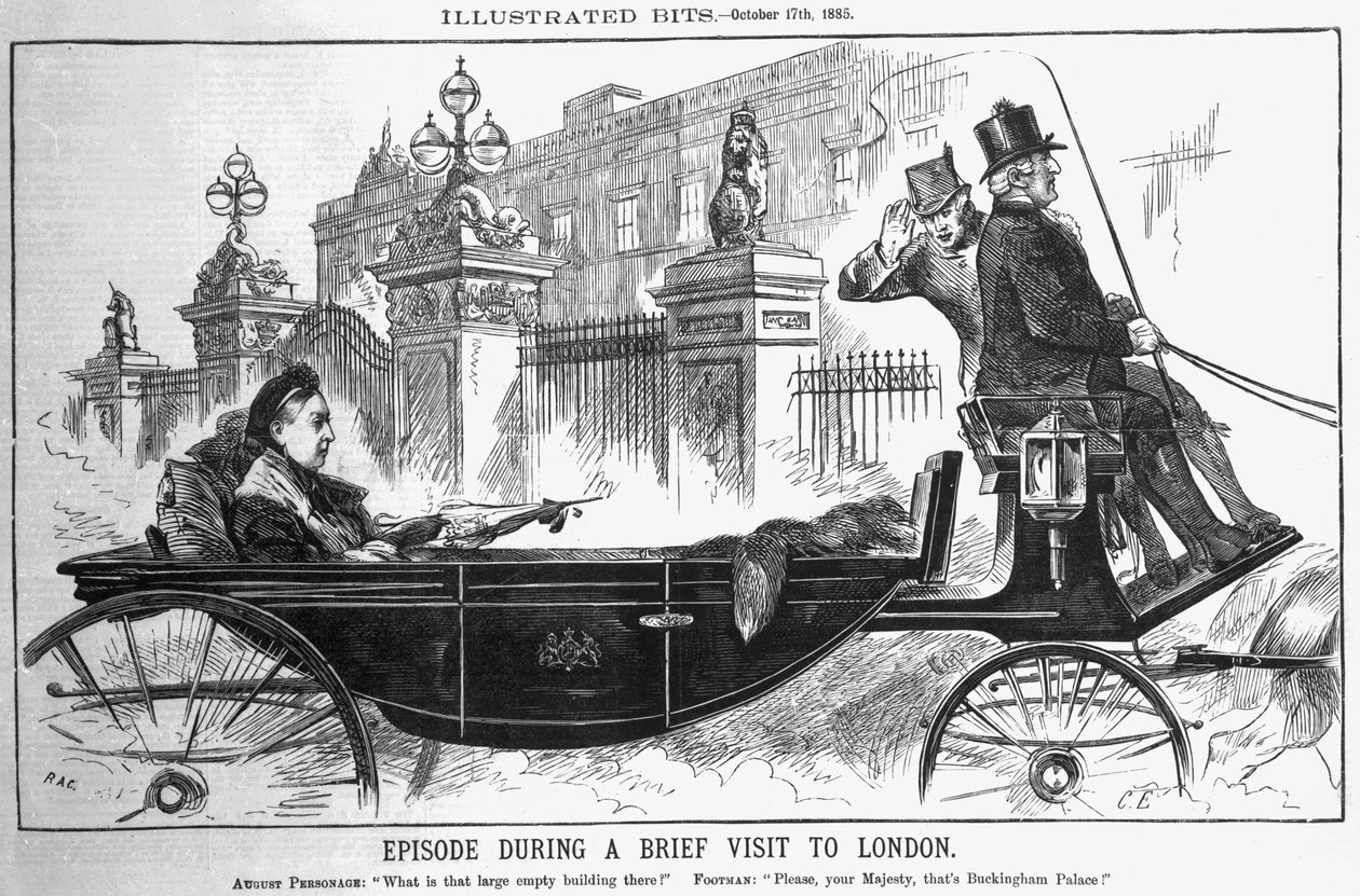 1885年10月17日、ロンドンへの短い訪問中のエピソード 作： 英語学校