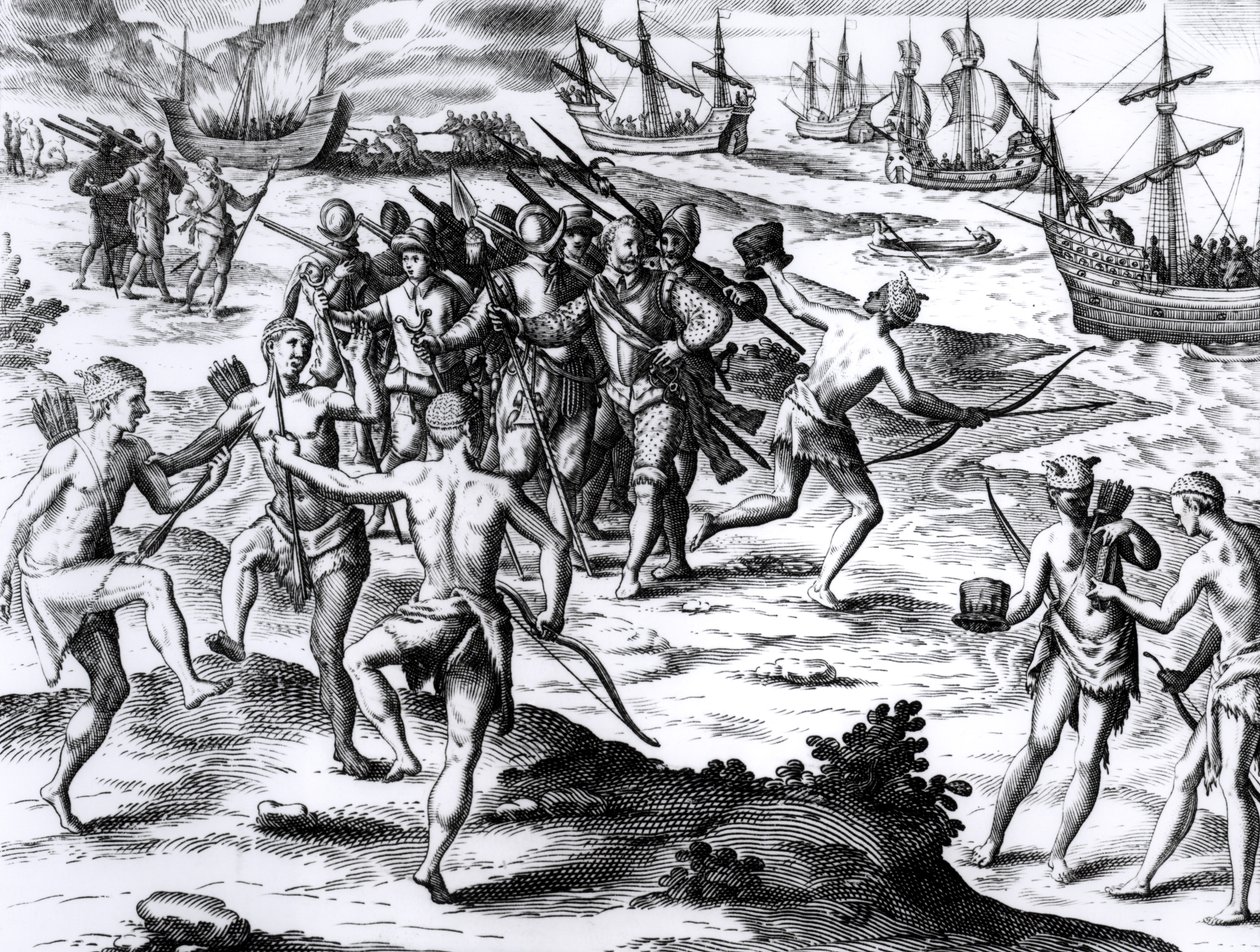 新世界のフランシスドレイク（c.1540-96） 作： 英語学校