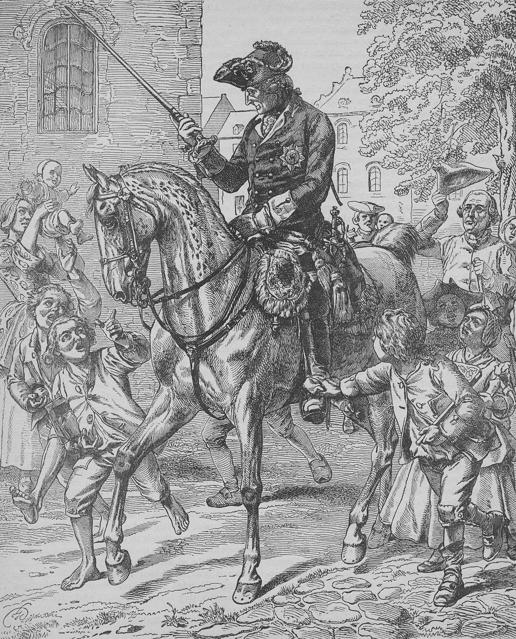 プロイセンのフレデリック（1712-86） 作： 英語学校