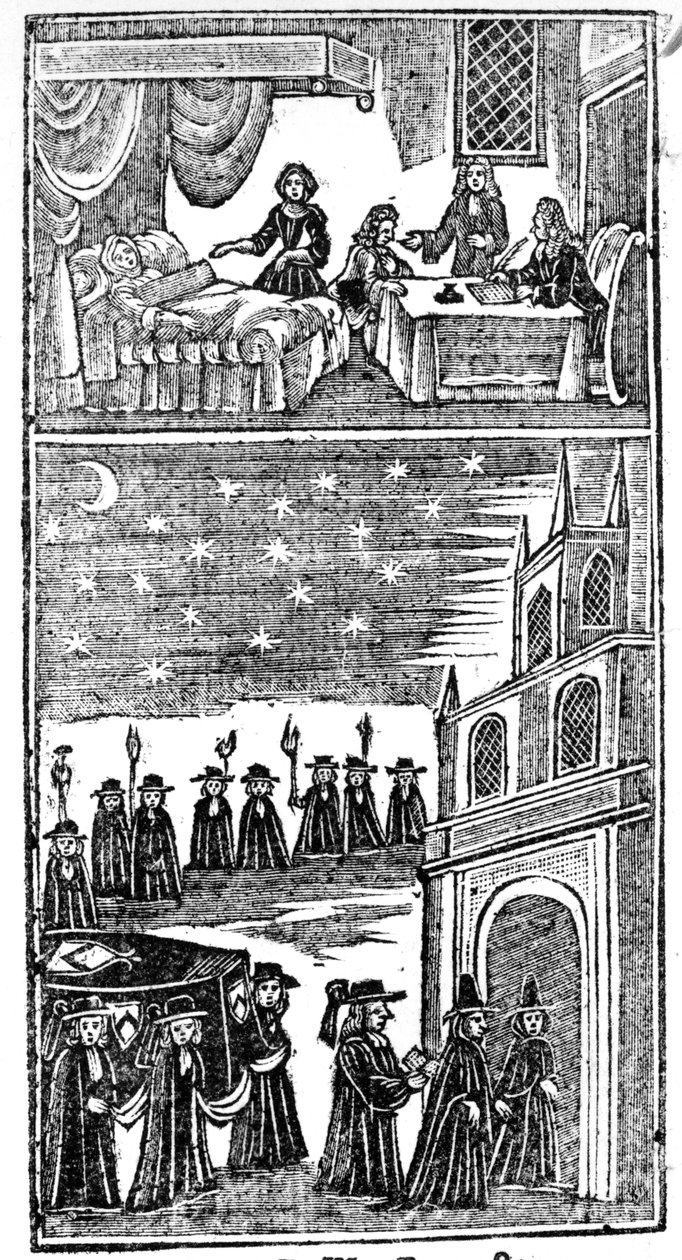 ダニエルデフォーの「モールフランダース」のイラスト 作： 英語学校