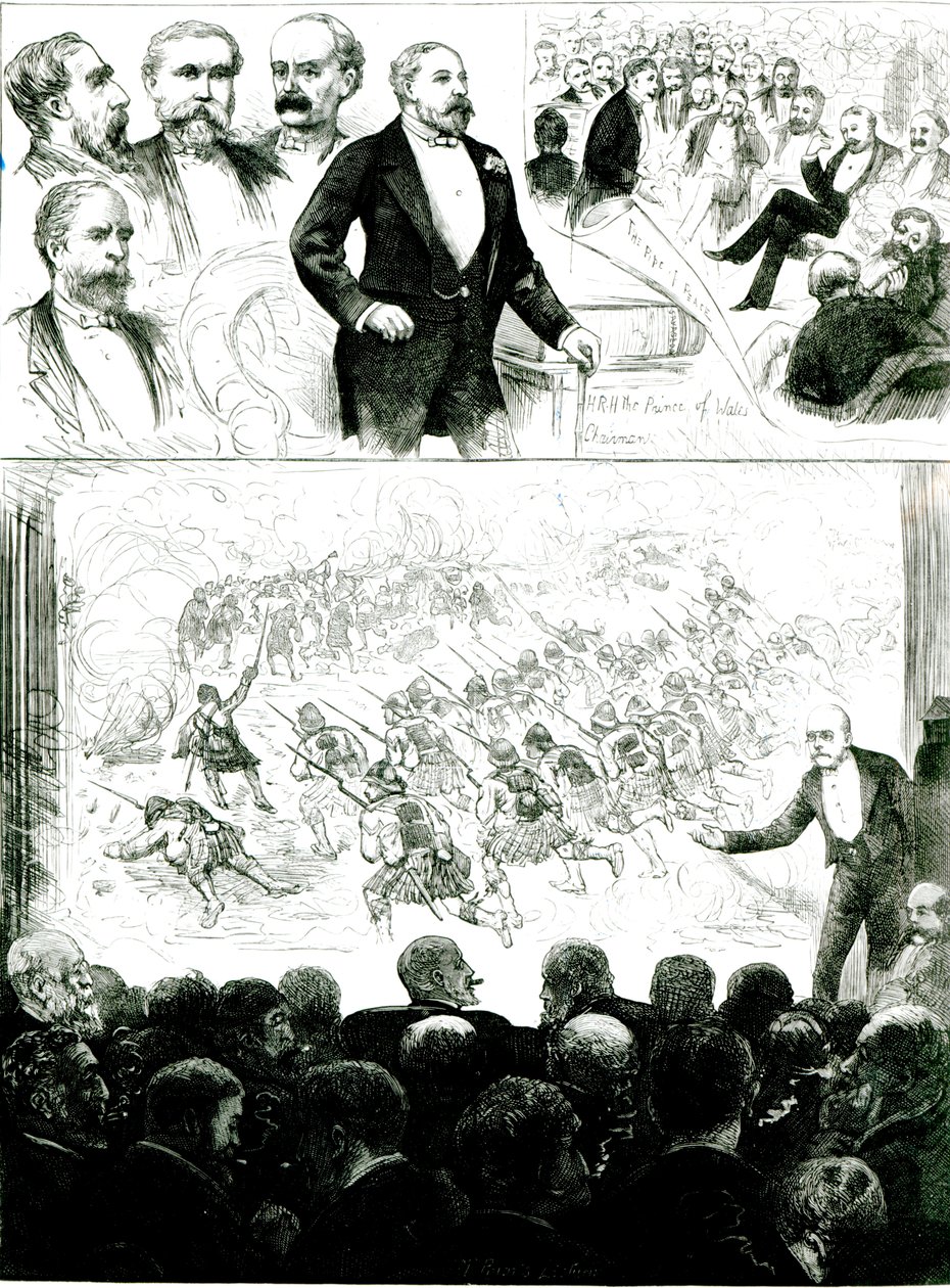 1883年のエジプト戦争に関する講義 作： 英語学校
