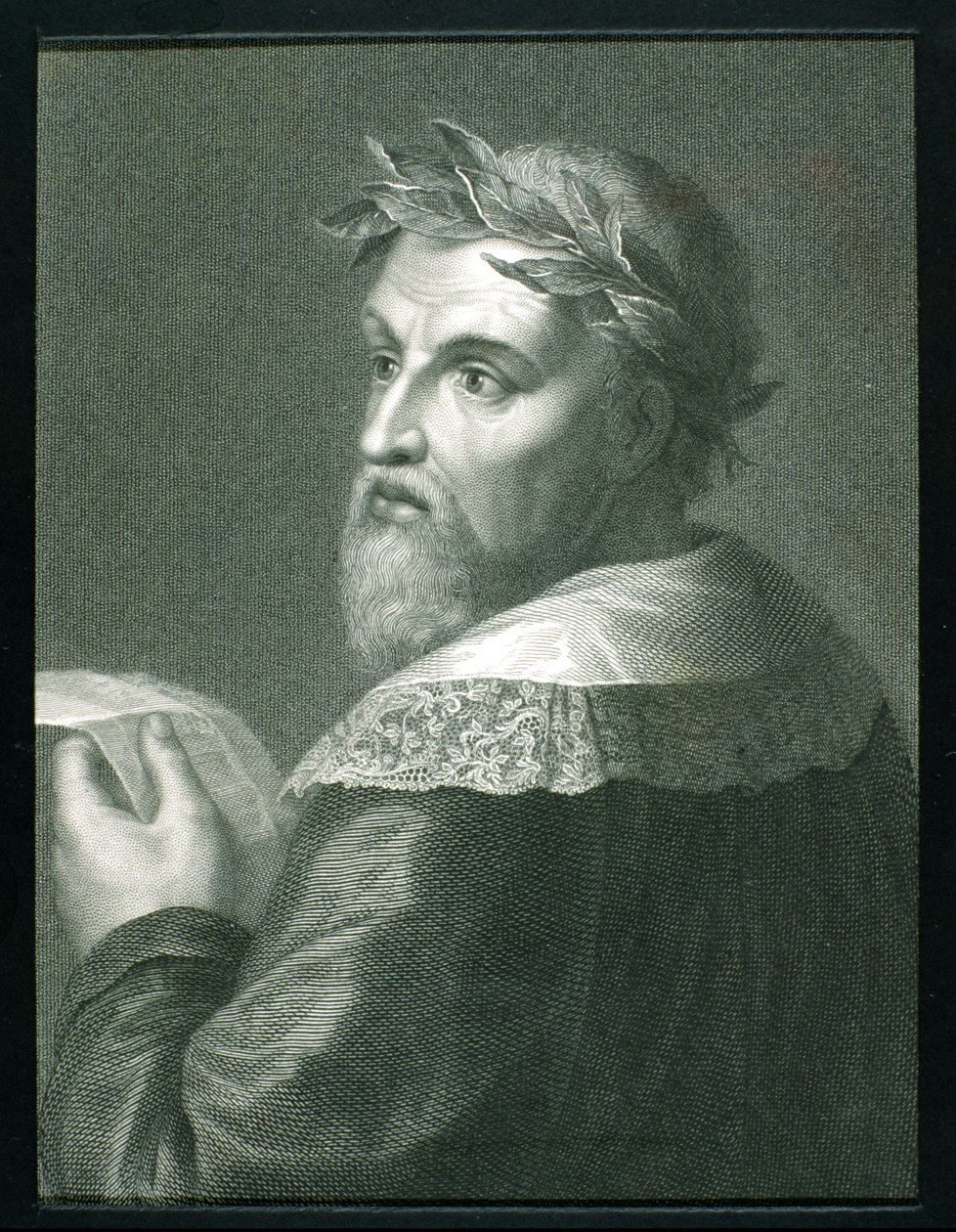 Ludovico Ariosto（1474-1533）、「肖像画のギャラリー」より、1833年に出版 作： 英語学校