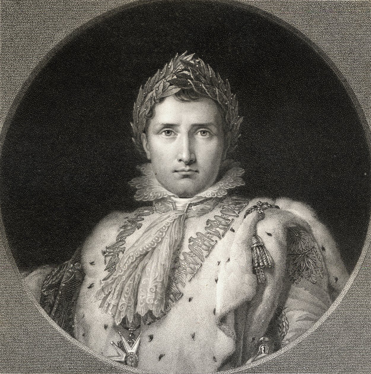 ナポレオンボナパルト（1769-1821）（フランス皇帝）「肖像画のギャラリー」より、1833年発行 作： 英語学校