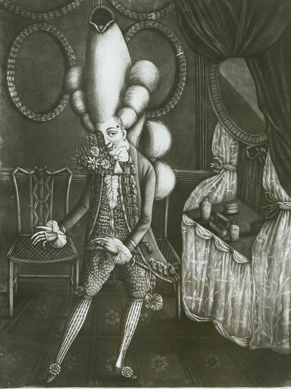 パンテオンマカロニ、1773年 作： 英語学校