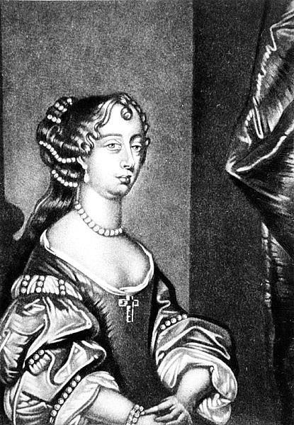 バーバラヴィリエ、クリーブランド公爵夫人（1641-1709）の肖像画 作： 英語学校