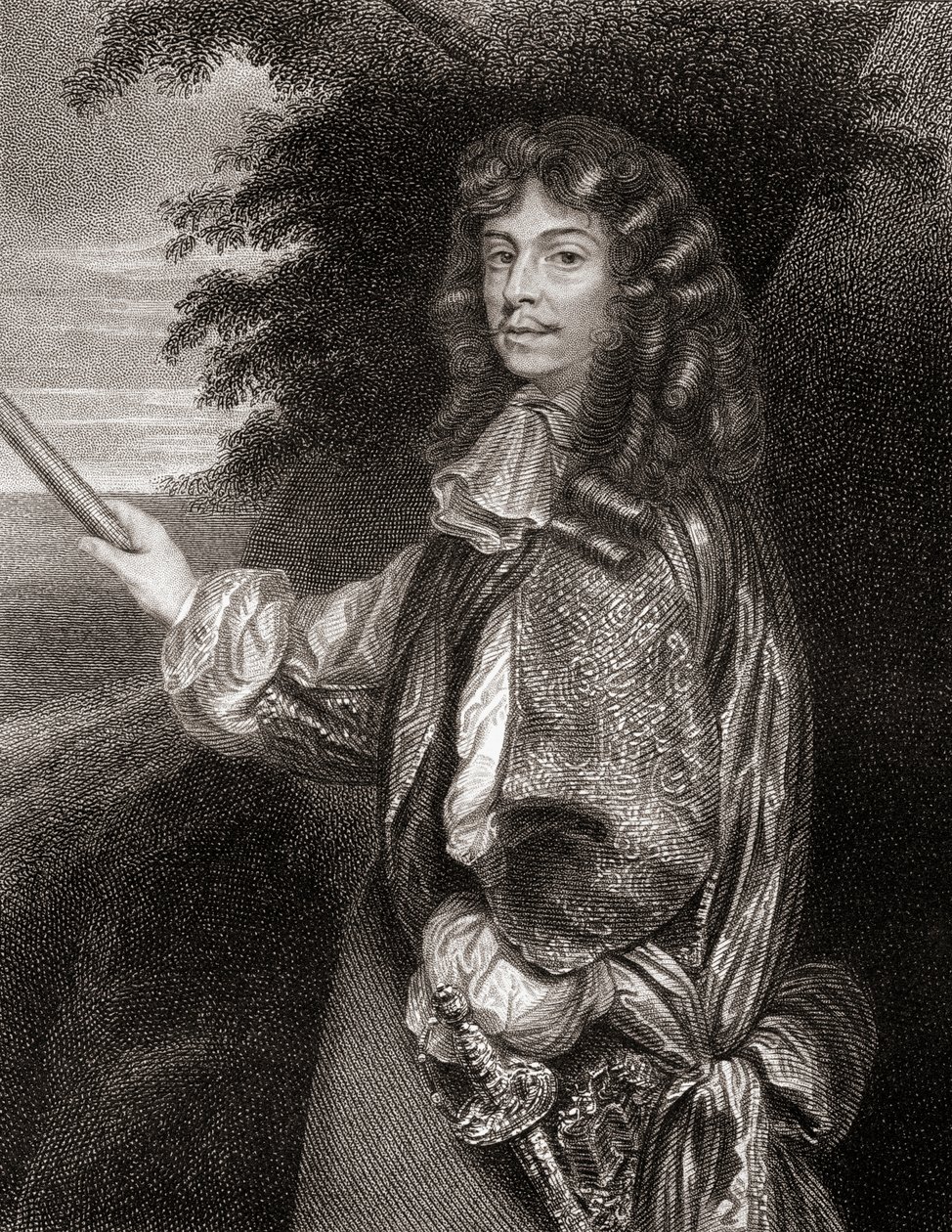 デヴィッドレスリーの肖像（1601-82）ニューロッジ卿、「ロッジの英国の肖像」1822年 作： 英語学校