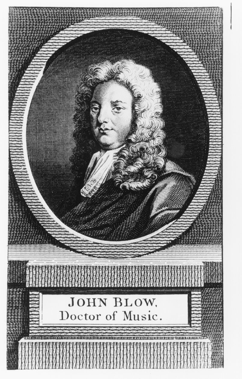 ジョン・ブローの肖像（1649-1708） 作： 英語学校