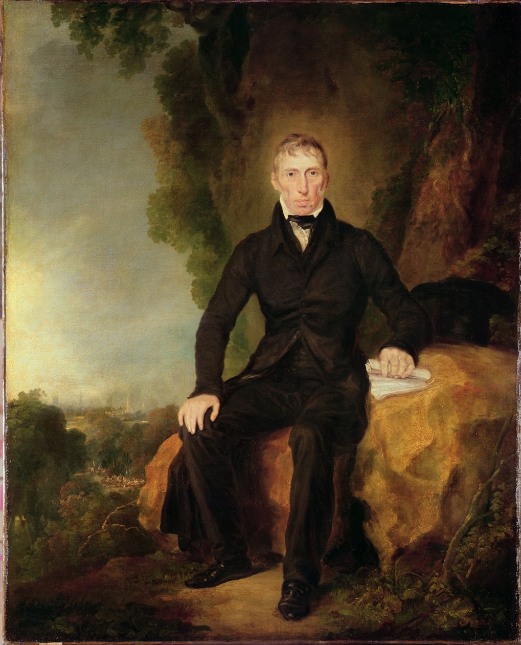 ジョン・ラウドン・マクアダム（1756-1836）の肖像、1830年頃 作： 英語学校