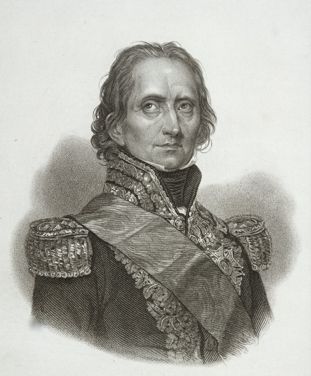 ニコラ・ジャン・ド・デュ・スール（1769-1851）の肖像ダルマティ公爵、フランス元帥、首相 作： 英語学校