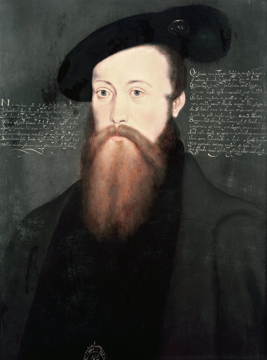 トーマス・シーモアの肖像（1508-1549）セイモア男爵 作： 英語学校