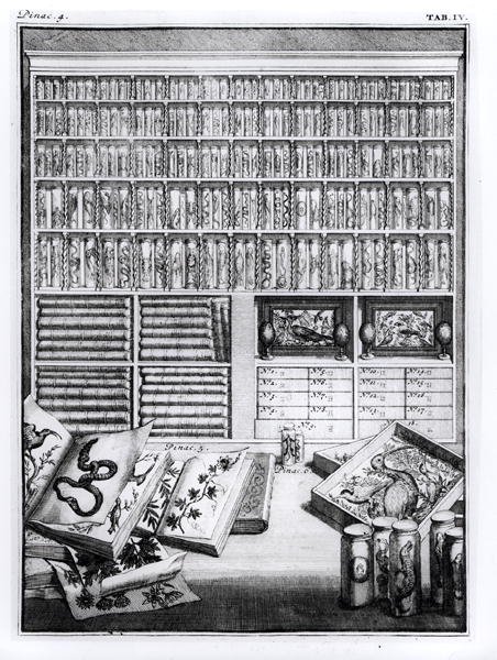 Levin St. Vincent（1658-1727）1719による表4の表のリスト 作： 英語学校