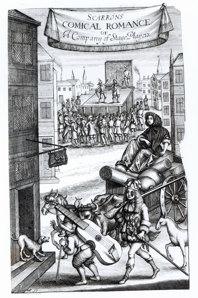 ポール・スカロンによる「コミカル・ロマンス」（1610-60） 作： 英語学校