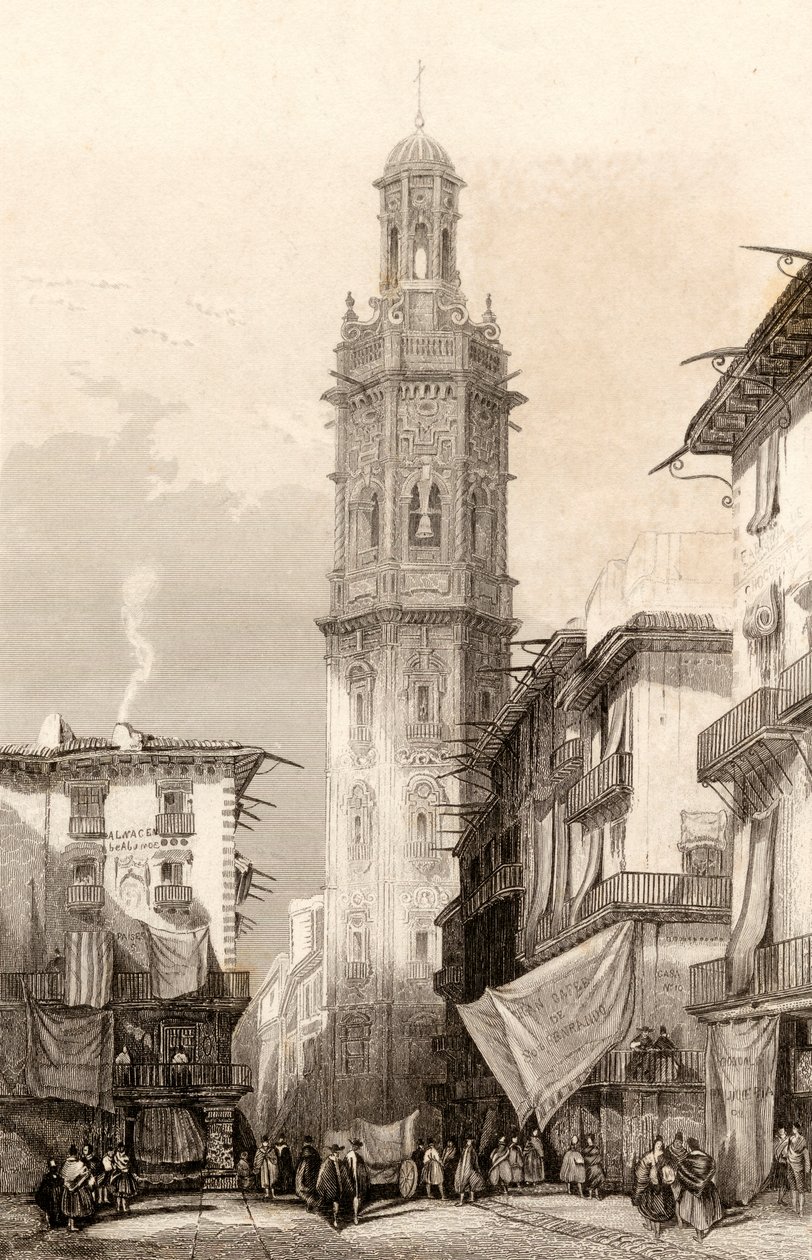 Torre Santa Catalina、スペイン、バレンシア 作： 英語学校