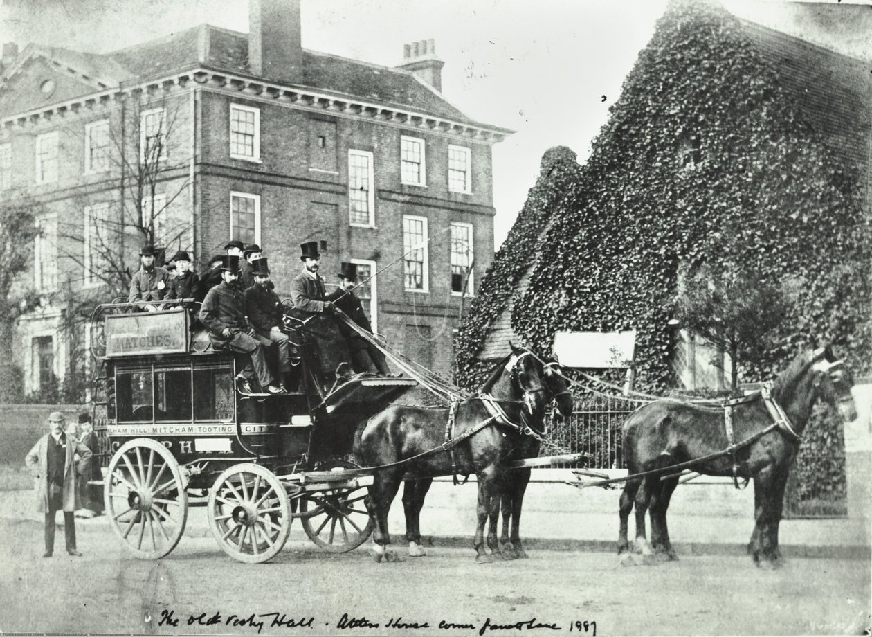 ガラットレーン：オールドヴェストリーホール、1887 作： 英語の写真家