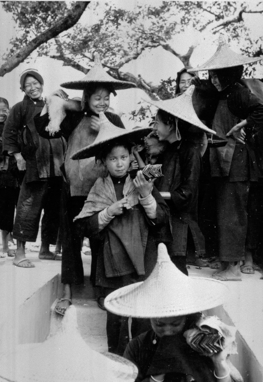 香港の女性のグループ 作： 英語の写真家