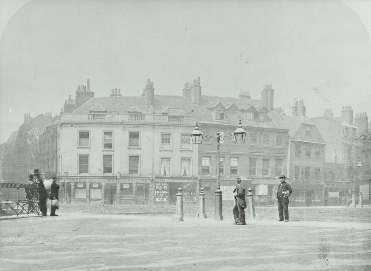 ウェストミンスターLBのプリンセスストリート：1885年の聖域から 作： 英語の写真家