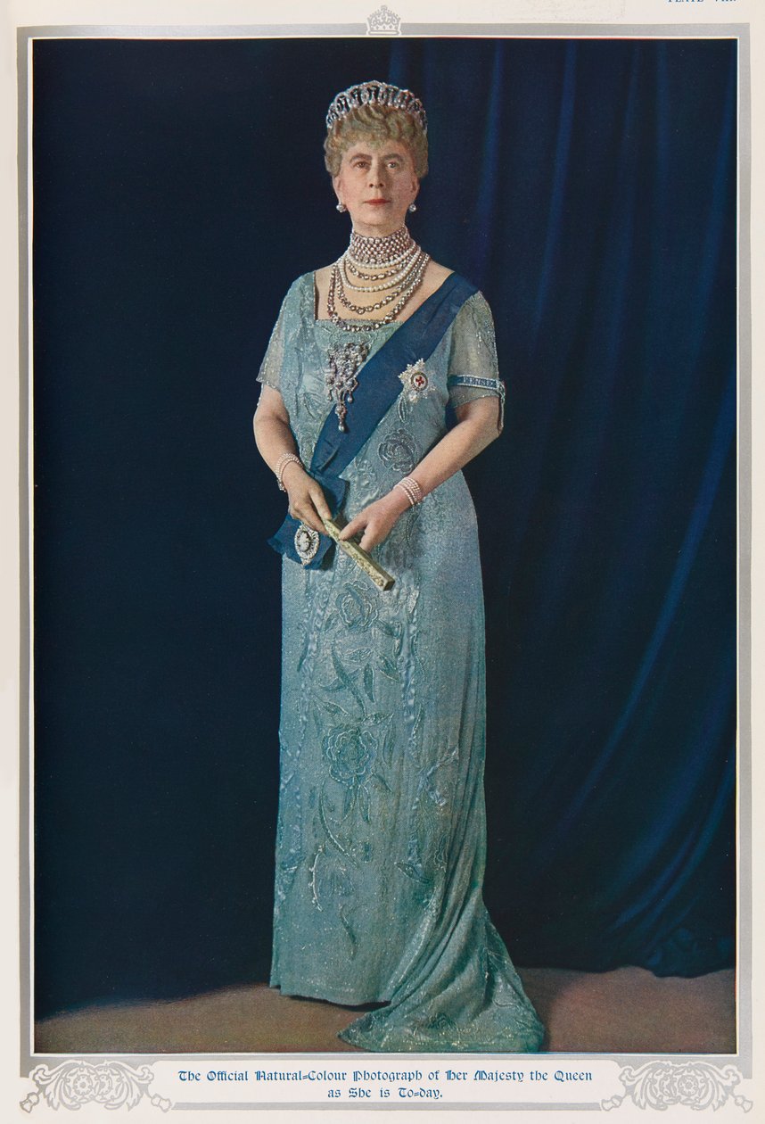 1935年のメアリー女王 作： 英語の写真家