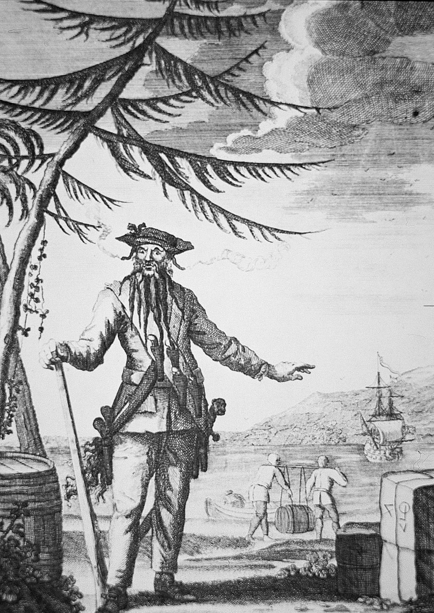 黒ひげ海賊団(彫刻) 作： 英語学校