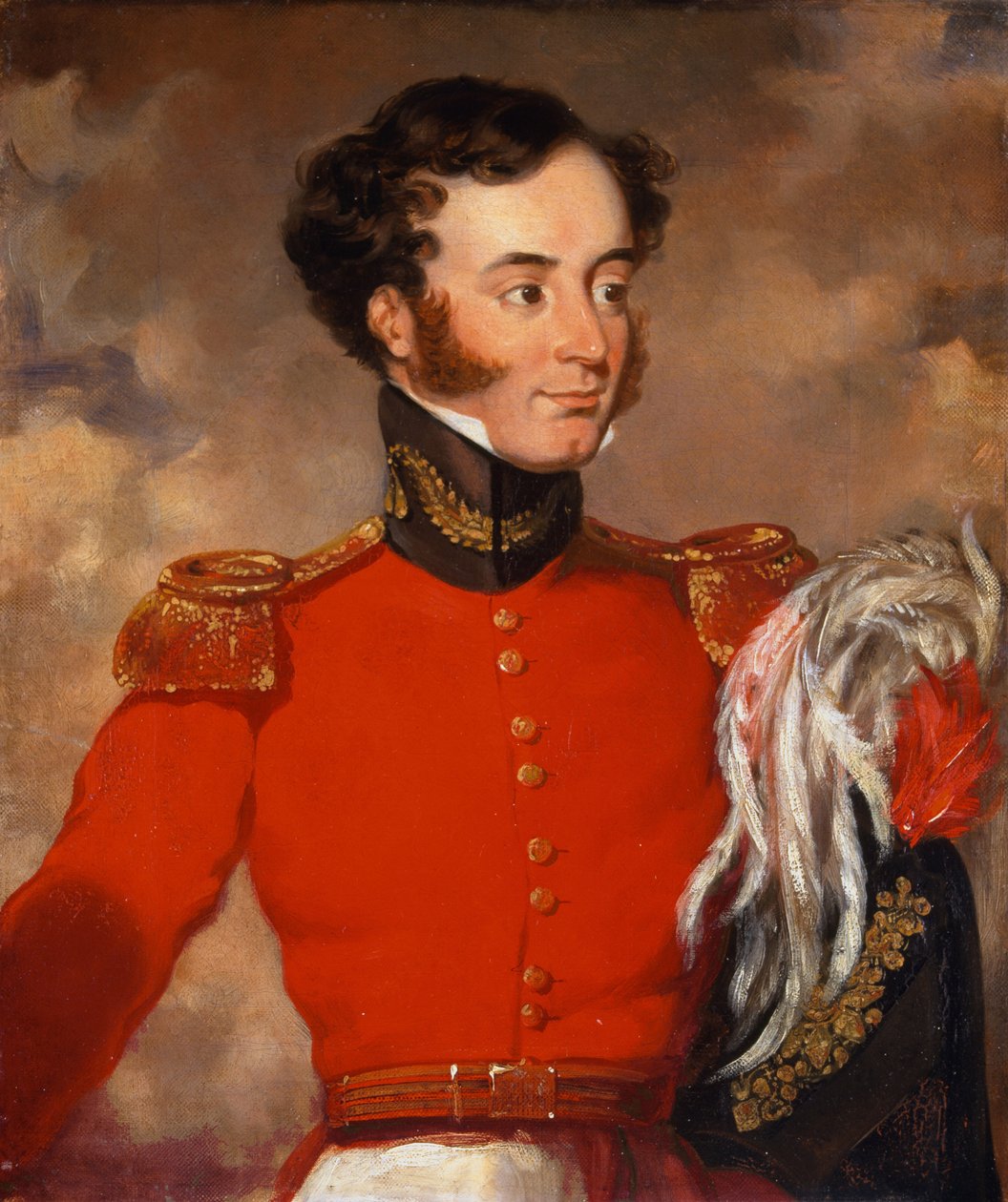 キャプテンBulstrode Bygrave（1802-73）c.1838 作： 英語学校