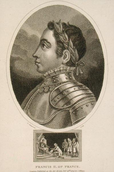 フランスのフランシス2世（1544-60）（彫刻） 作： 英語学校