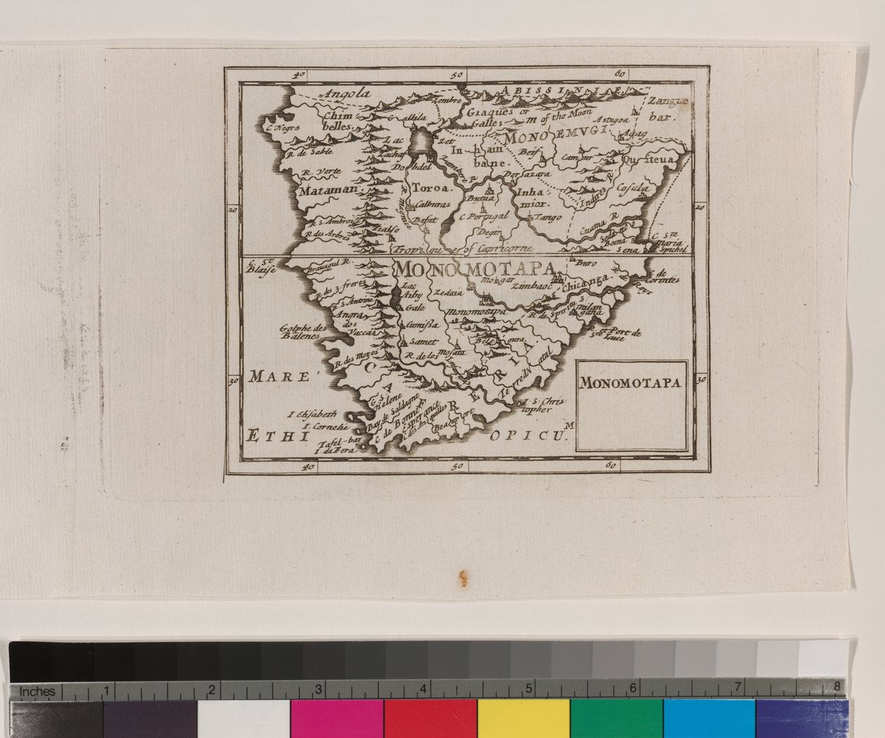 モノモタパ、1681年 作： 英語学校