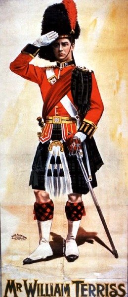 ウィリアム・テリス氏」（1847～97年）（カラーリトグラフ） 作： 英語学校