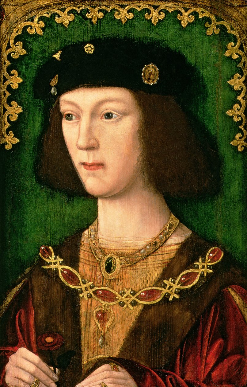 ヘンリー8世の肖像（1491-1547）、1509年頃 作： 英語学校