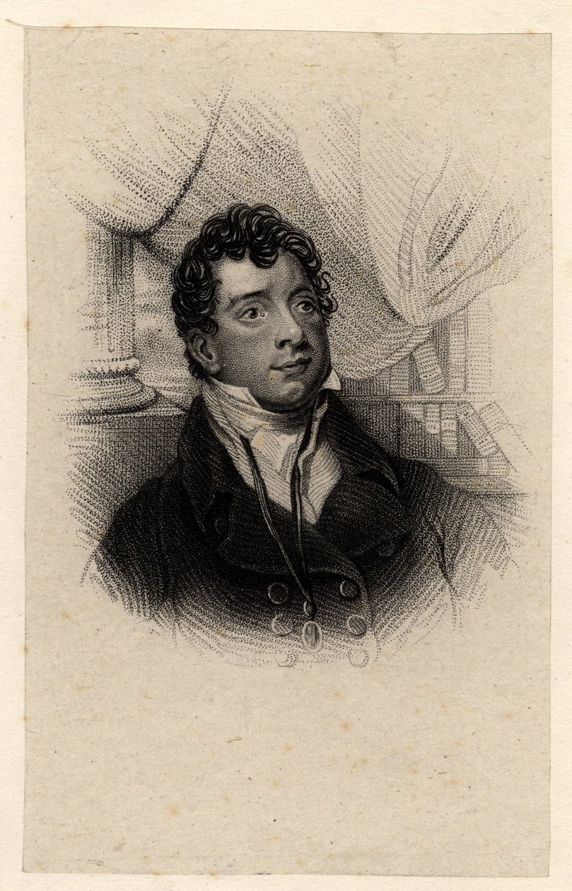 トーマス・ムーアの肖像（1779-1852） 作： 英語学校