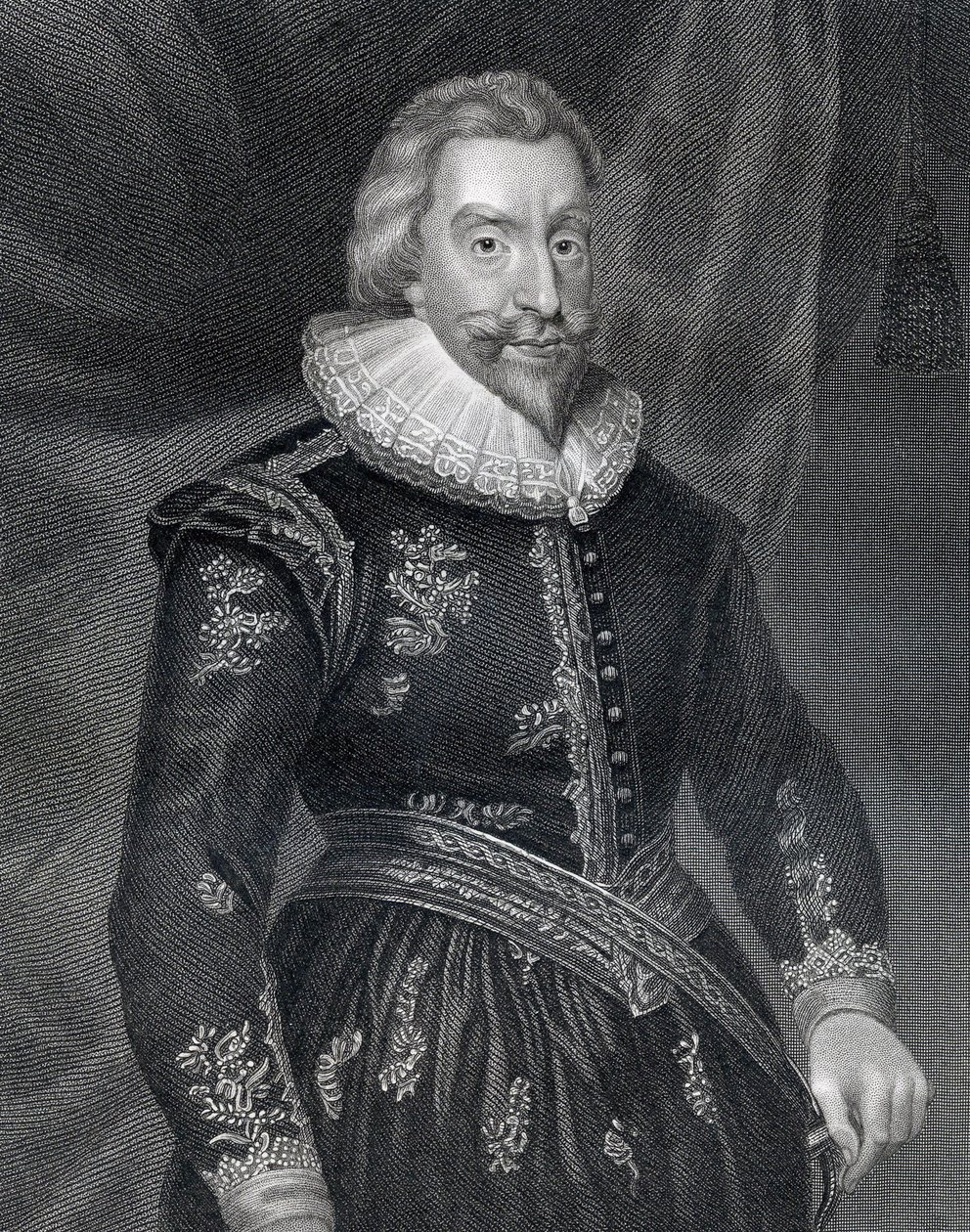 ウォルターアストン（1584-1639）の肖像 作： 英語学校
