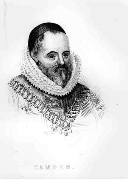 ウィリアム・カムデンの肖像（1551-1623） 作： 英語学校