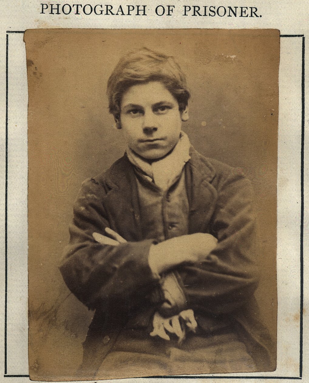 ロバート・チャールトン、1870年頃（セピア写真 作： 英語学校