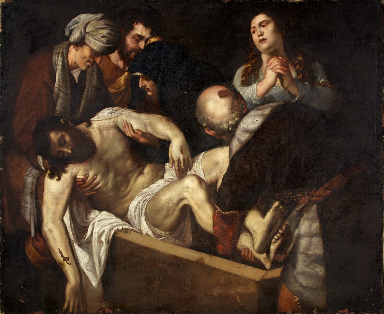 The Entombment」（油彩・キャンバス 作： 英語学校