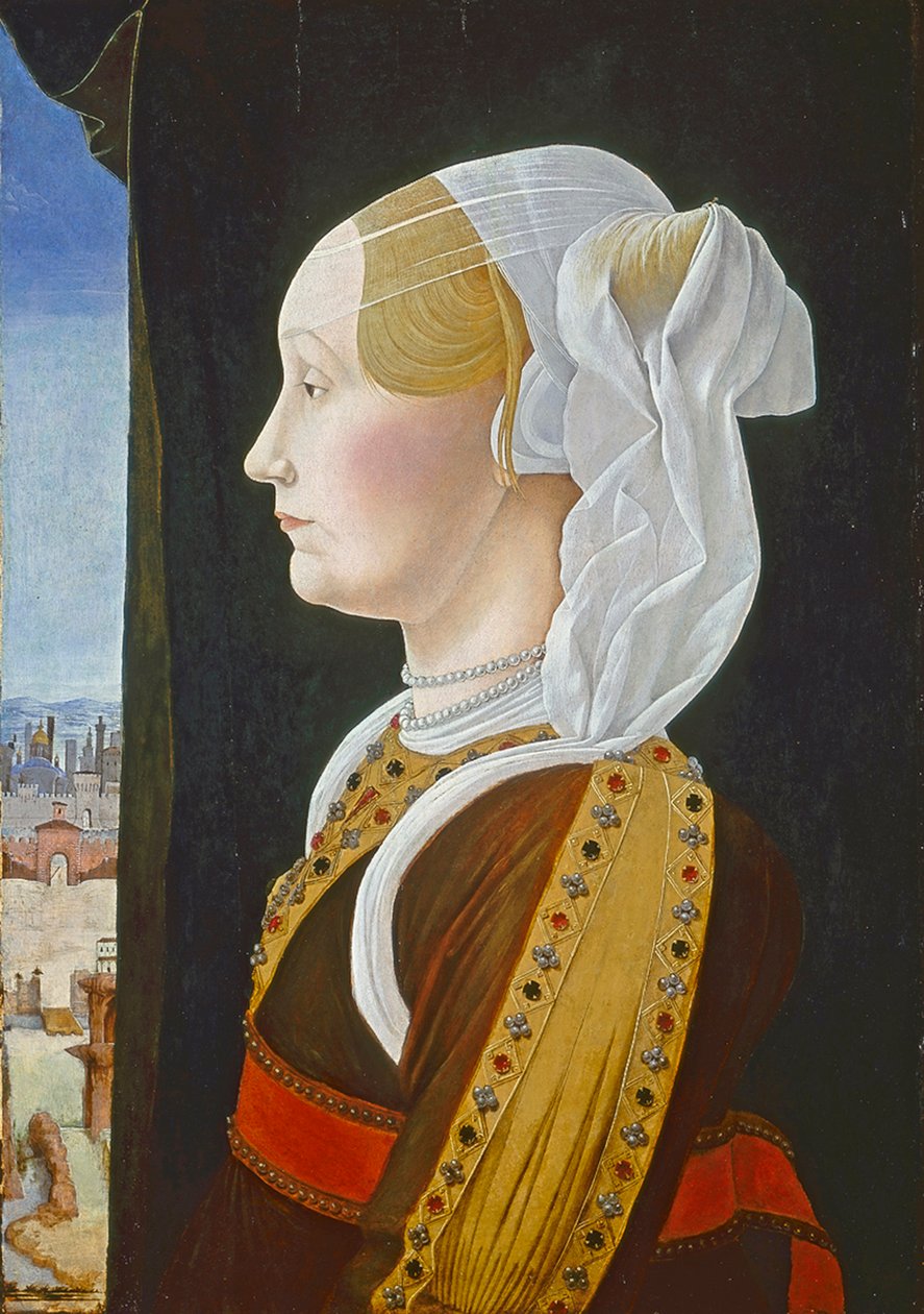 ジュネーブベンティヴォリオ、c。 1474- 77（パネル上のテンペラ） 作： エルコール・デ・ロベルティ
