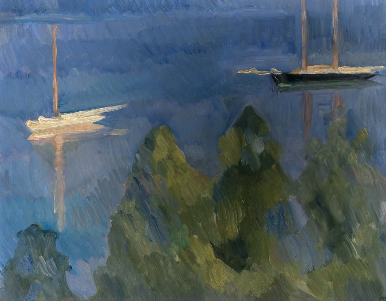 青い海（絵画） 作： エリック・テオドール・ヴェレンショルド