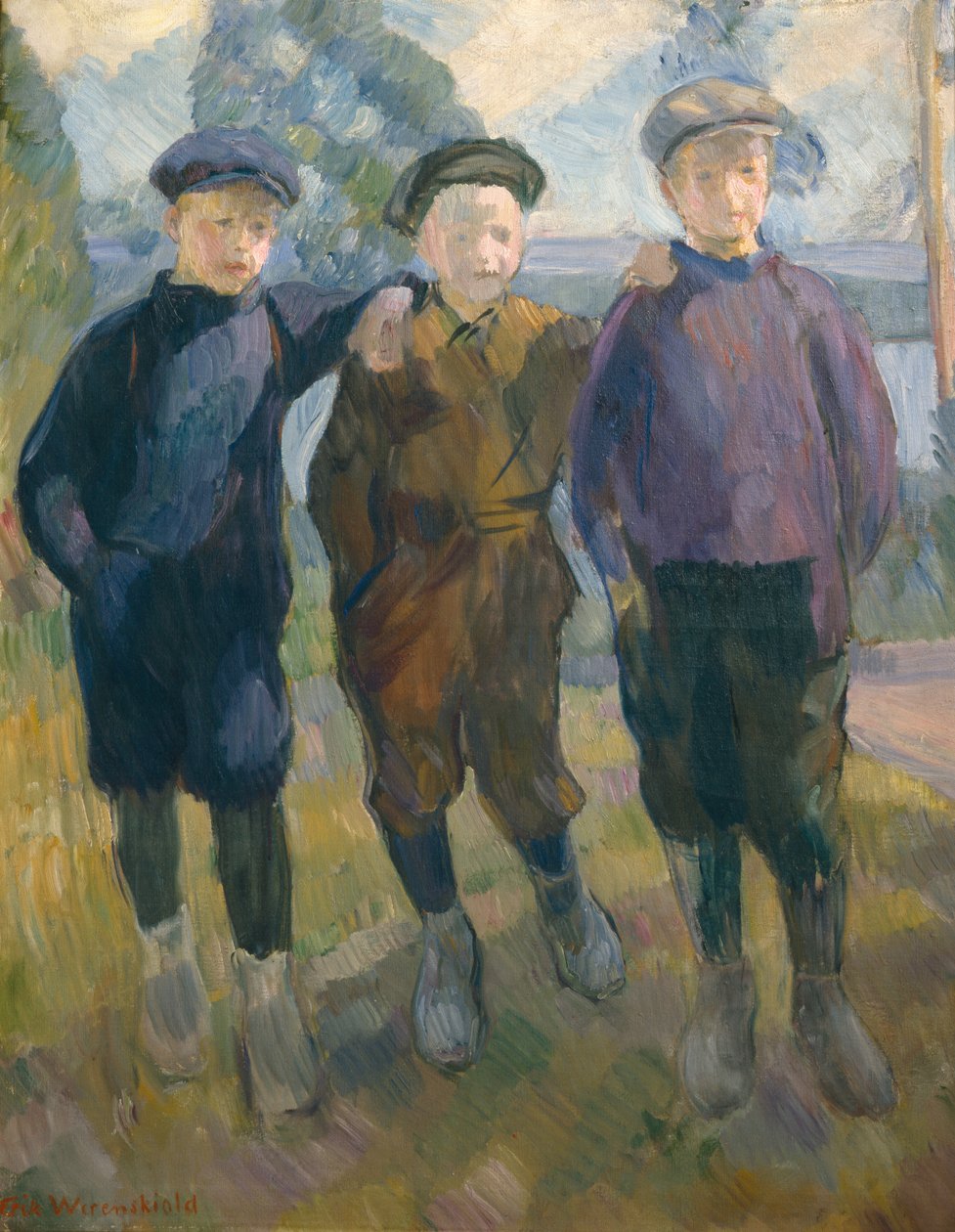 ライサカー・フーリガンズ 1910年頃（絵画） 作： エリック・テオドール・ヴェレンショルド