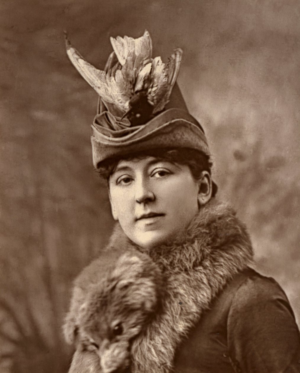 エイミーローゼル、イギリスの女優、1887 作： アーネストバロー