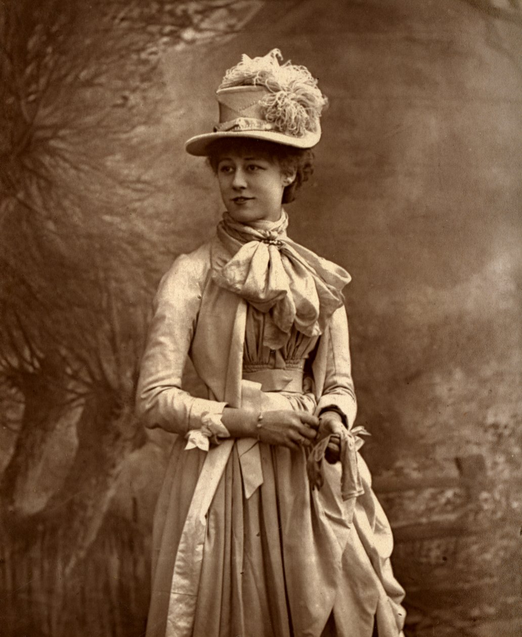 バイオレットヴァンブラ、イギリスの女優、1887年。 作： アーネストバロー