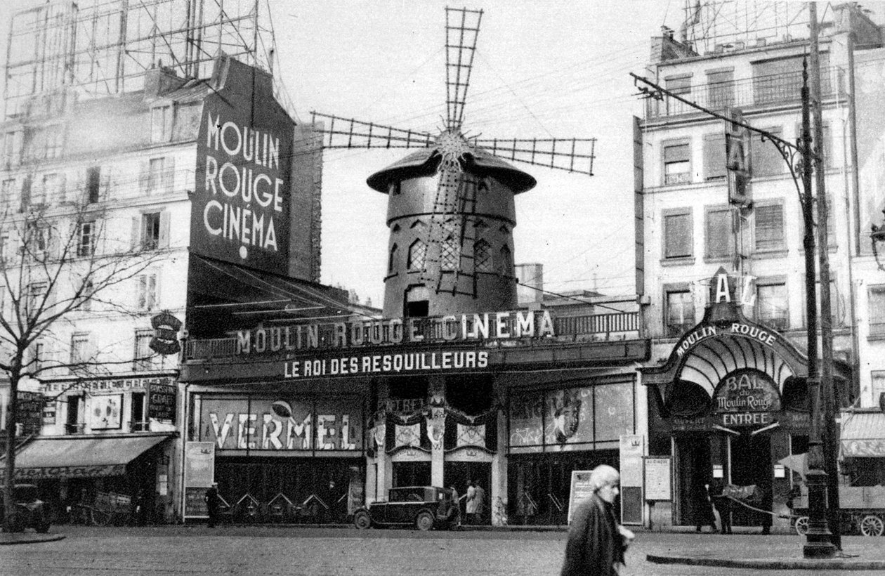 ムーランルージュ、パリ、1931 作： アーネスト・フラマリオン