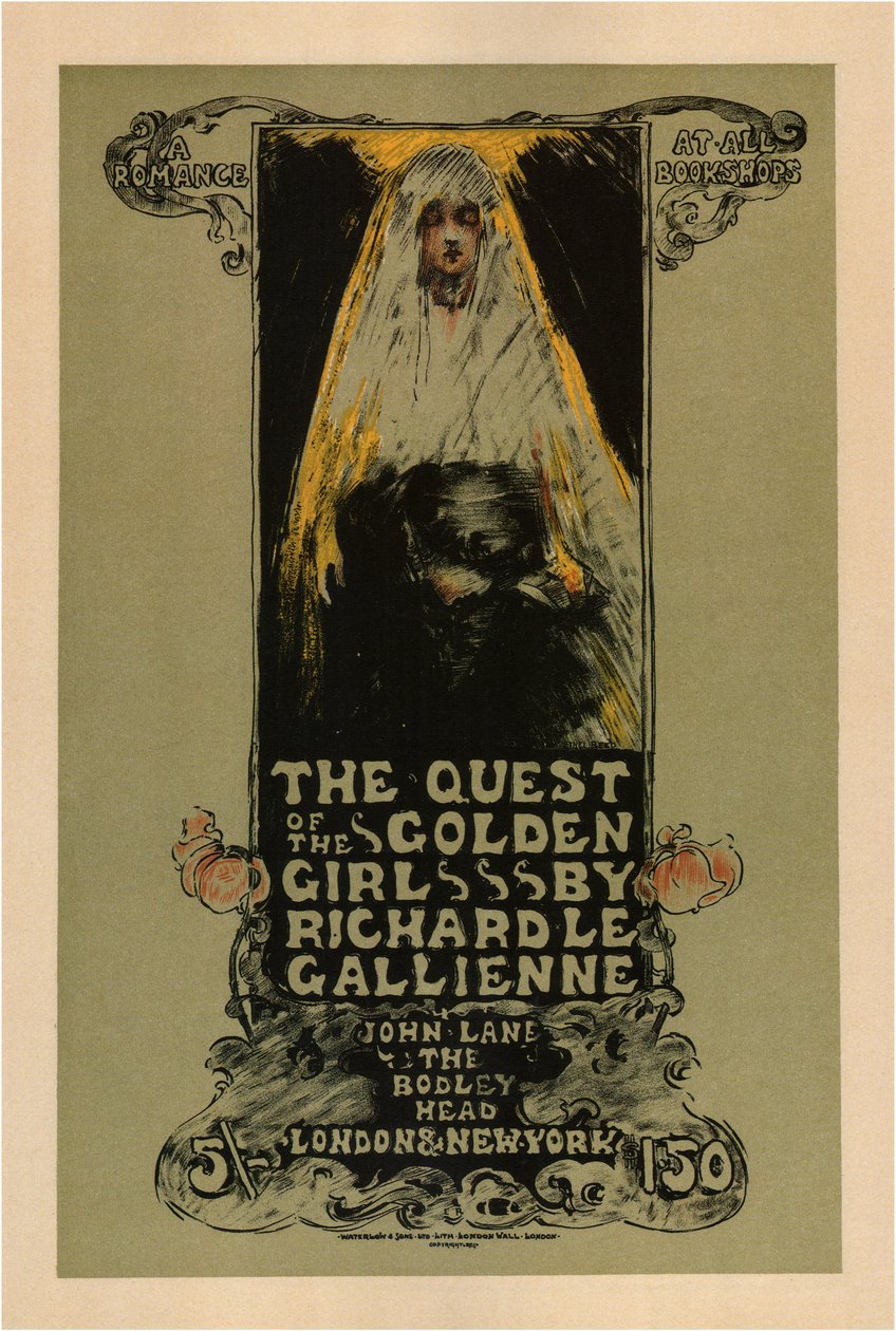 黄金の少女の探求、1896 作： エセル・リード