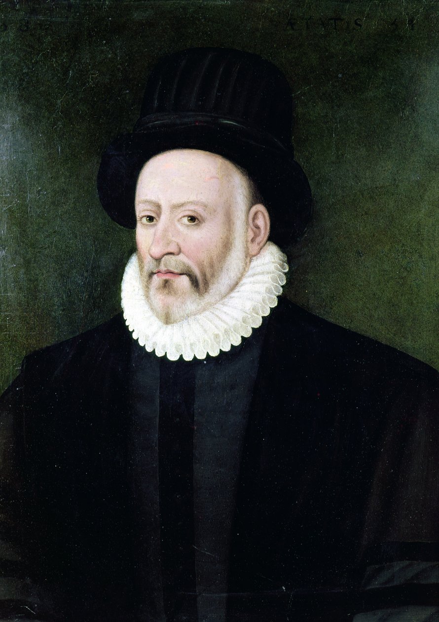 ミシェル・エイケム・ド・モンテーニュ（1533-92） 作： エティエンヌ・マルテランジュ