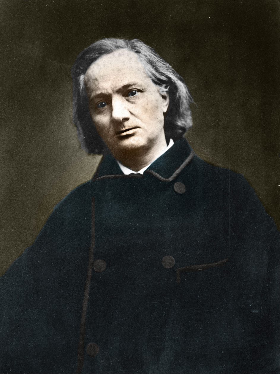 シャルル・ボードレール（1821-1867）、フランスの詩人 作： エティエンヌ・カルジャット