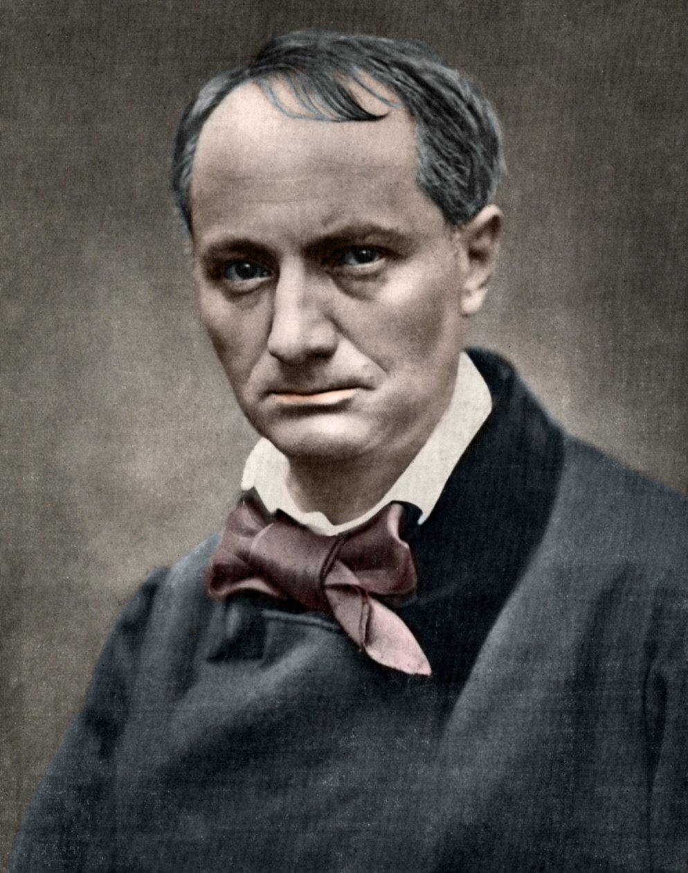 シャルル・ボードレール（1821-1867）、フランスの作家（写真 作： エティエンヌ・カルジャット