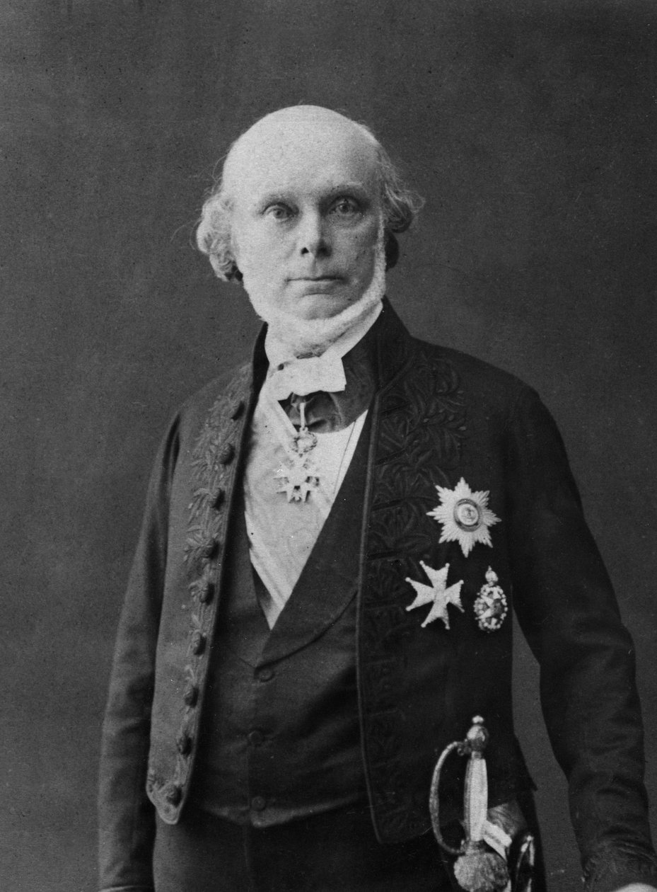 Quatrefages de BreauのJean Louis Armandの肖像 作： ユージン・ピロー