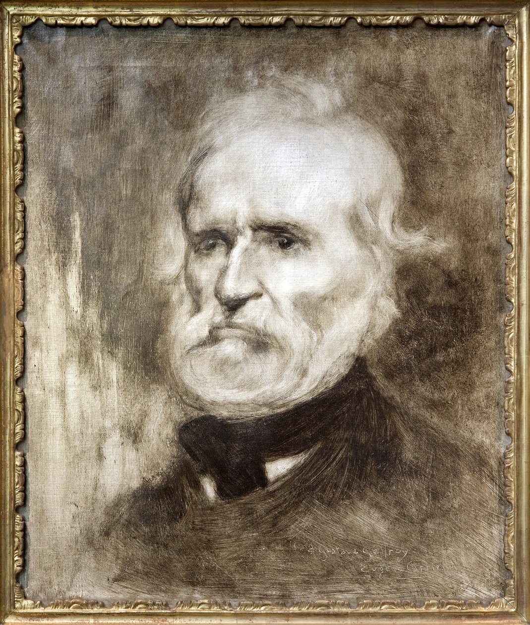 ルイ＝オーギュスト・ブランキの肖像（絵画） 作： EugèneCarrière